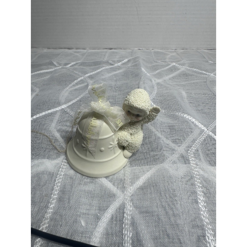 DEPT 56 SNOWBABIES "Ringing In The Holidays" Christmas ornaments NIB